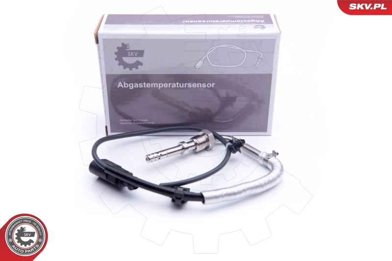 Sensor, exhaust gas temperature